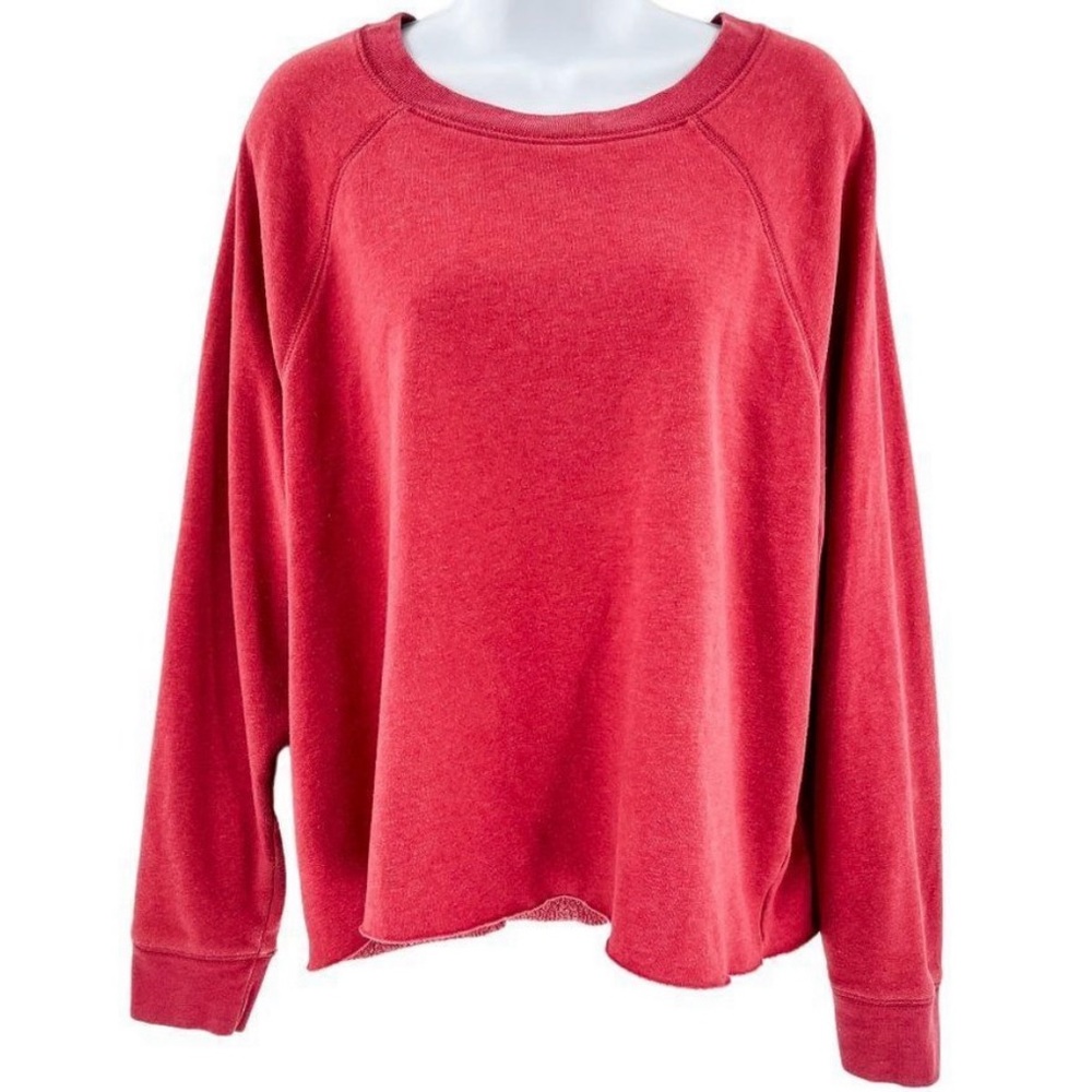 American Eagle Jegging Fit Oversized Long Sleeve Sweatshirt Top